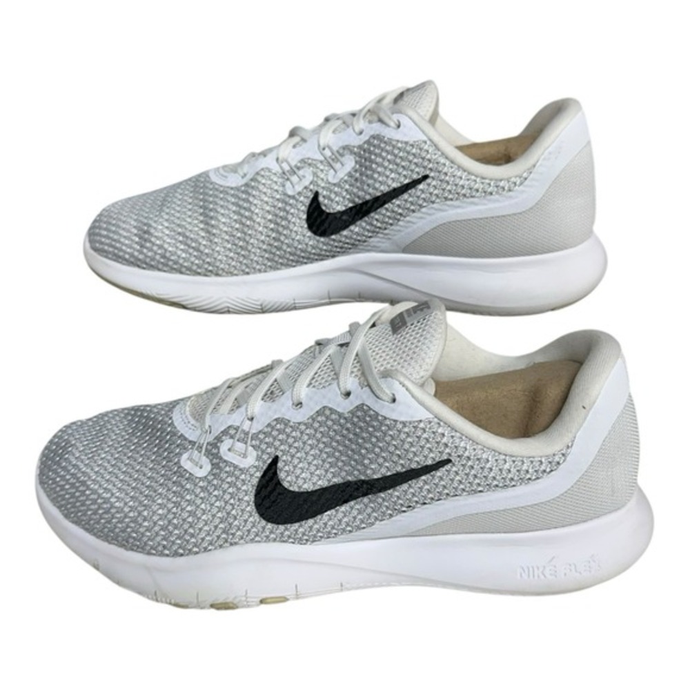 Nike Training Flex TR7 Running Shoes Womens‎ 8 Sneakers White Mesh